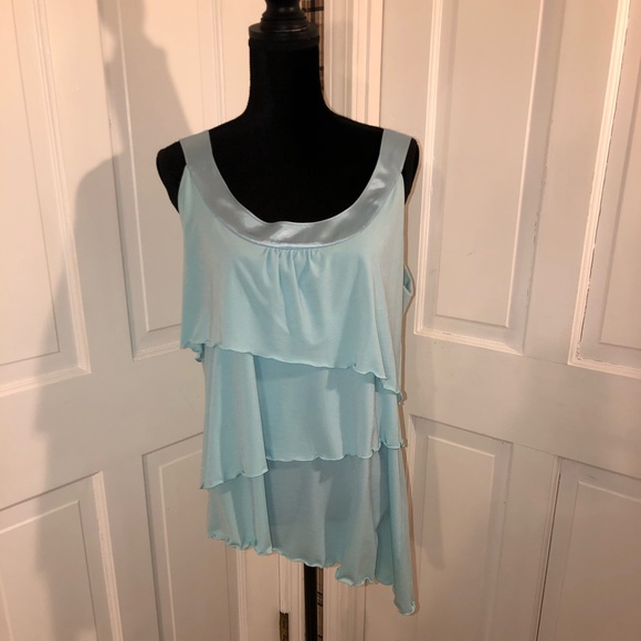 Ideology Tops - IDEOLOGY Women’s Layered Ruffle Top